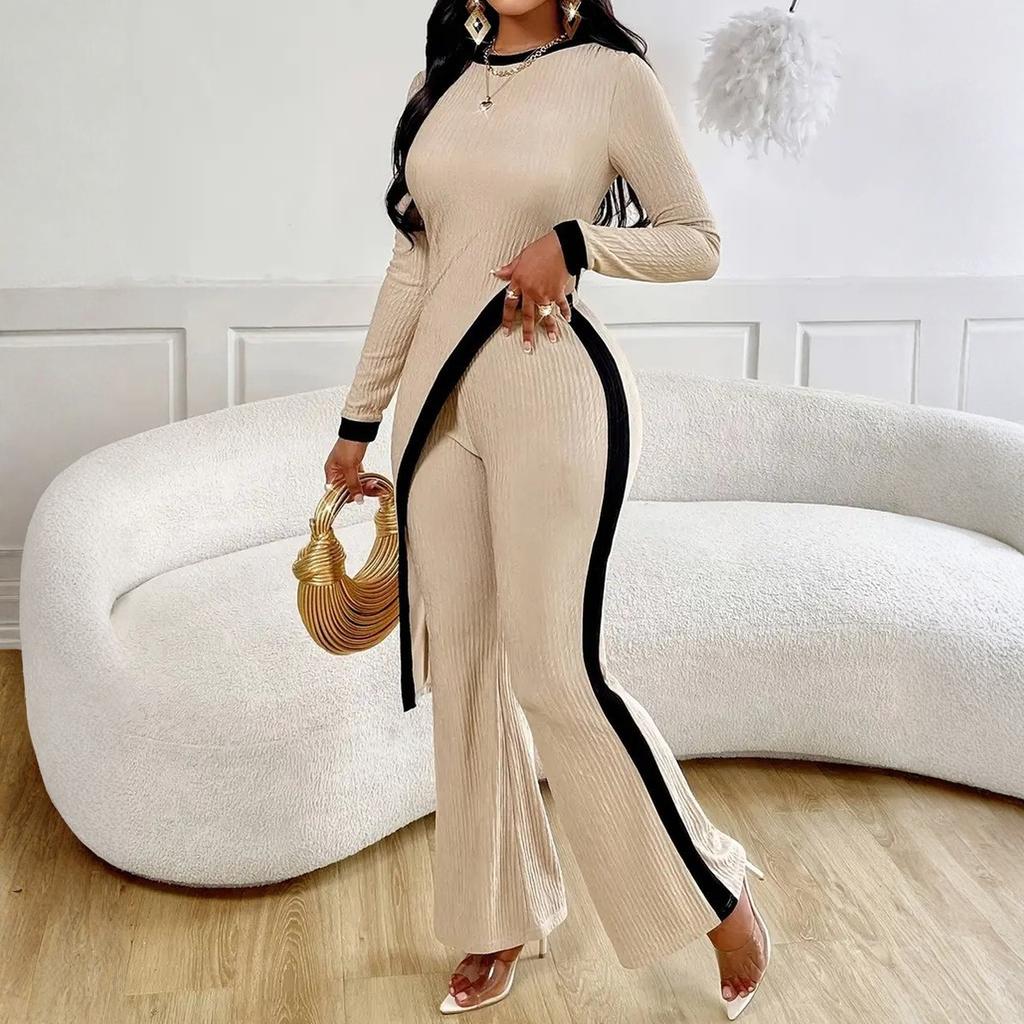 Two Piece Sets For Women Casual Loose Long Sleeve Shirts And High Waisted Drawstring Shorts Tracksuit Fall Outfits