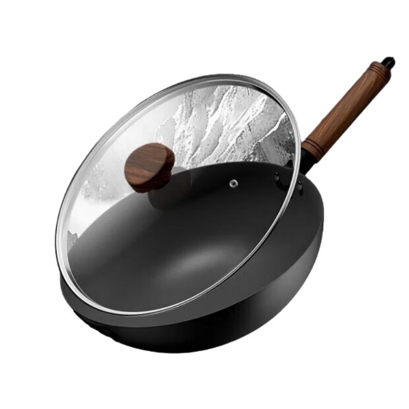 Jinsaozi Cast Iron Wok