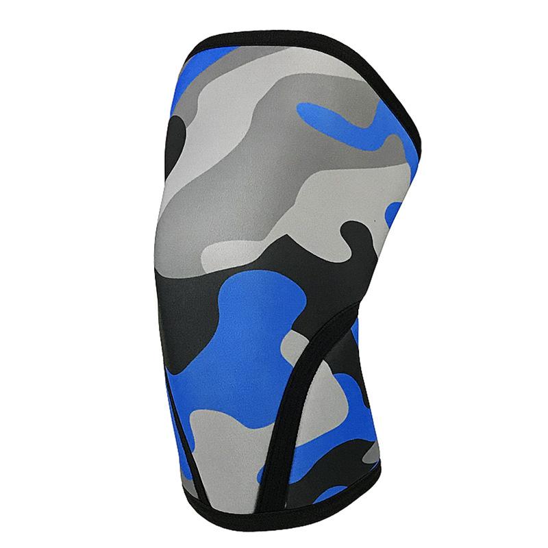

Утолщенные камуфляжные неопреновые неопреновые неопреновые эластичные наколенники для тяжелой атлетики, приседаний, тренажерного зала, профессиональные спортивные наколенники XL
