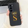 For itel City 100 Case City 100 Cover Soft Silicone Jelly Matte flower Letter Painted Shell for Itel City100 Phone Funda 6.75''