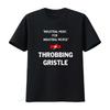 Industrial Music For People Throbbing Gristle T Shirt Vintage Washed Graphic Fashion Homme Casual Streetwear Unisex Stretched
