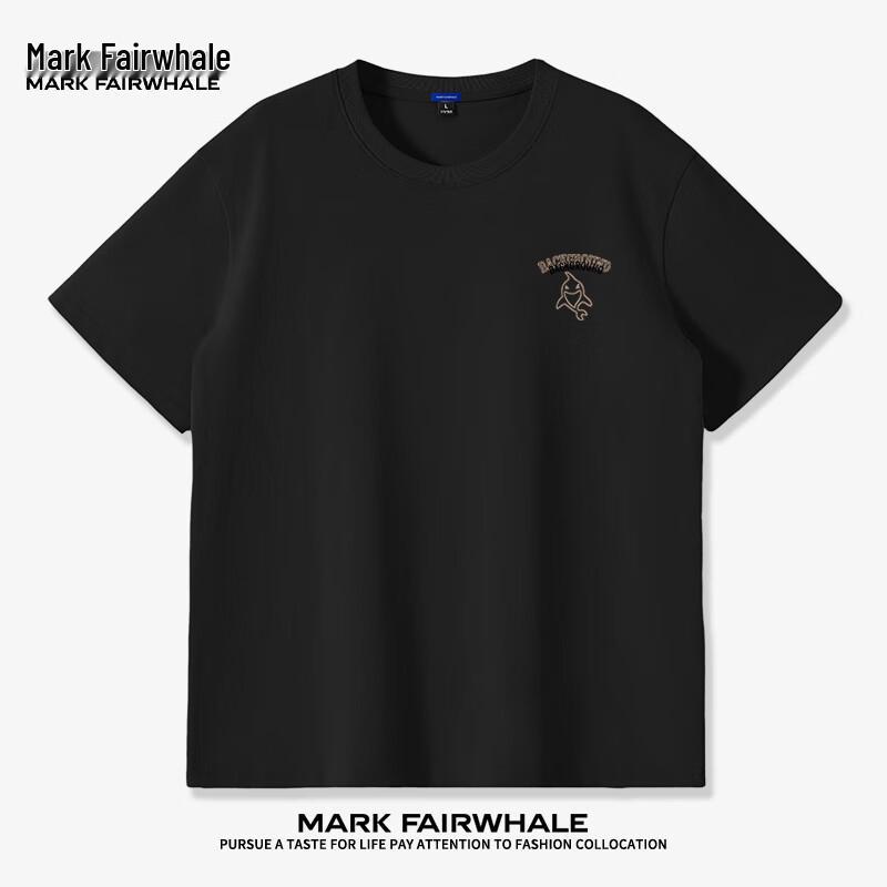 Mark Fairwhale Men s Breathable Cotton Short Sleeve T-Shirt M
