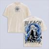 T-shirt Toushirou Vintage Hitsugaya Y2k Washed T Shirt Men Women CloTHing Summer Short Sleeve Pure Cotton Tees Tops J260458