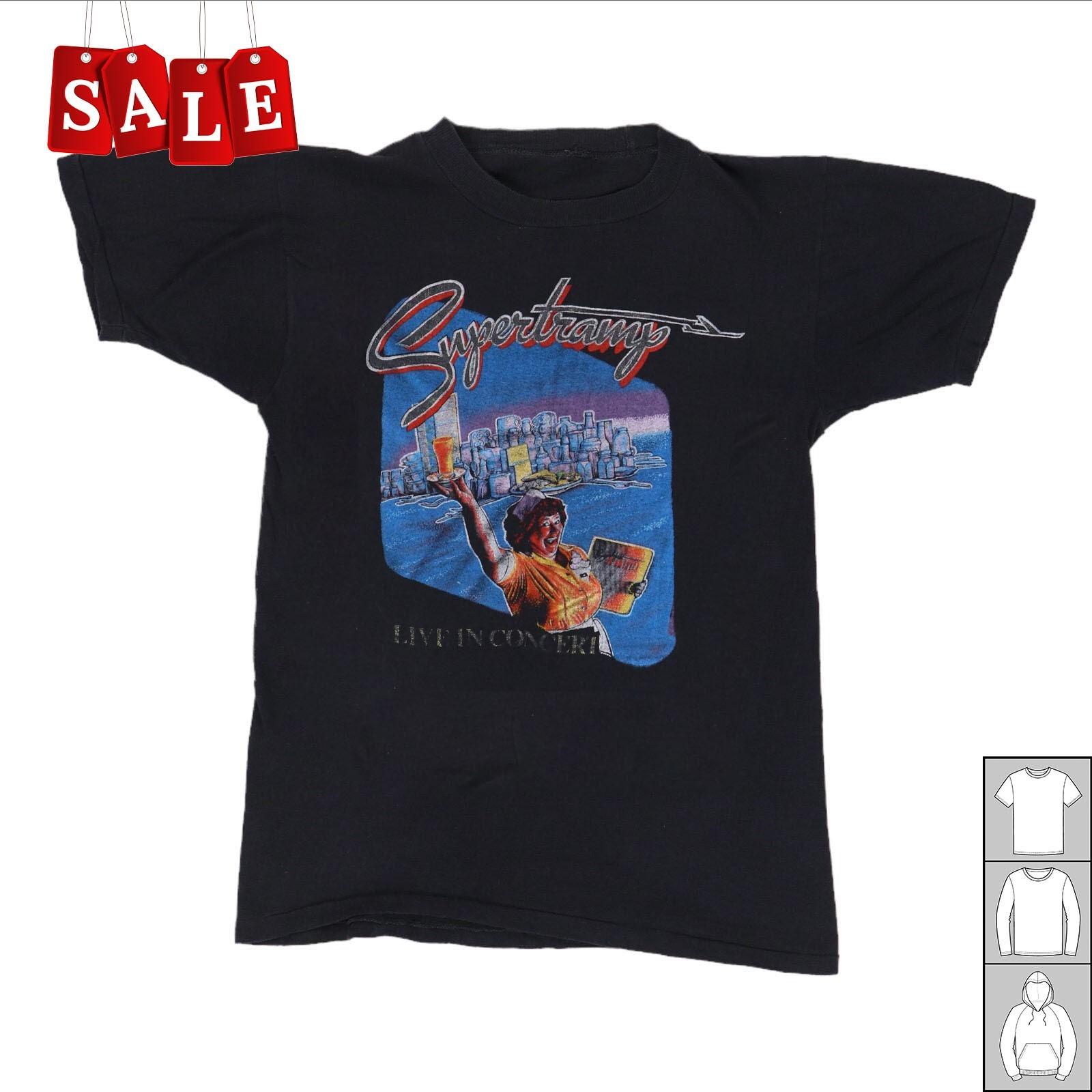 New 1979 Supertramp In Concert Gift For Fans Unisex S-5XL Shirt CA701 S