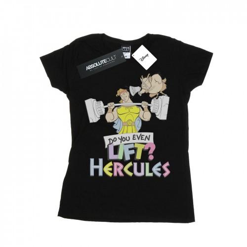 

Disney Womens/Ladies Hercules Do You Even Lift Cotton T-Shirt XXL білий