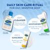 Cetaphil Oily Skin Cleanser Gentle Daily Foaming Face Wash For Oily Acne Prone Skin Deep Cleansing Hydrating Non Drying Effect 125ml