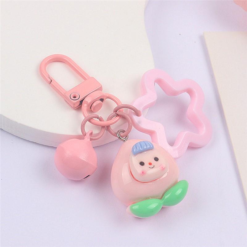 3D Fruit Star Pendant Earphone Cover with Resin Material.