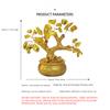 New Good Symbolism Creative Desktop Ornaments Home Hotel Office Decorations Cabbage Lucky Tree Koi Carp Resin Handicrafts Gifts