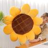 1Pc 40/50/70Cm Stuffed Soft Plant Sunflower Plush Toys Cute Chair Car Plush Cushion Office Nap Pillow Nice Birthday Gift