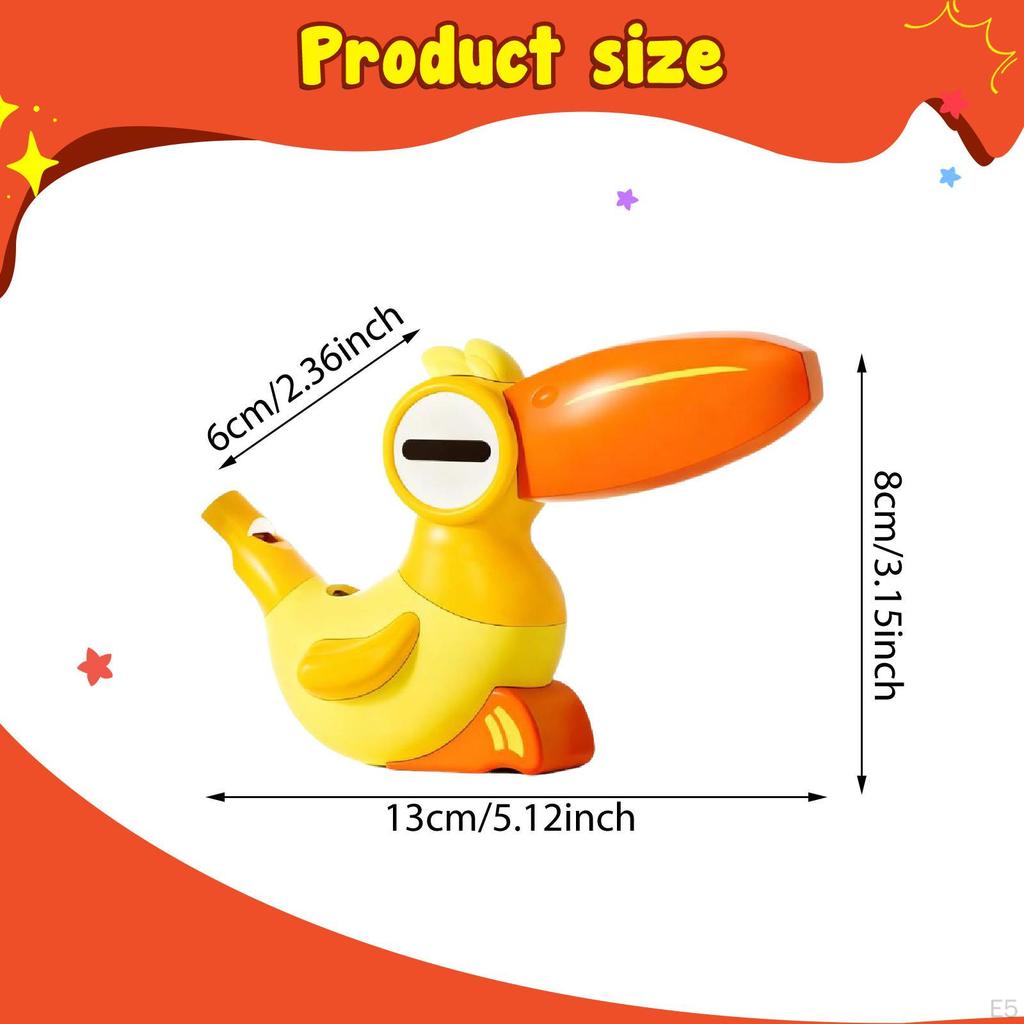 Bird Water Whistle Call Easy to Carry Party Favors Gift Cute Prop Kids Musical Toy