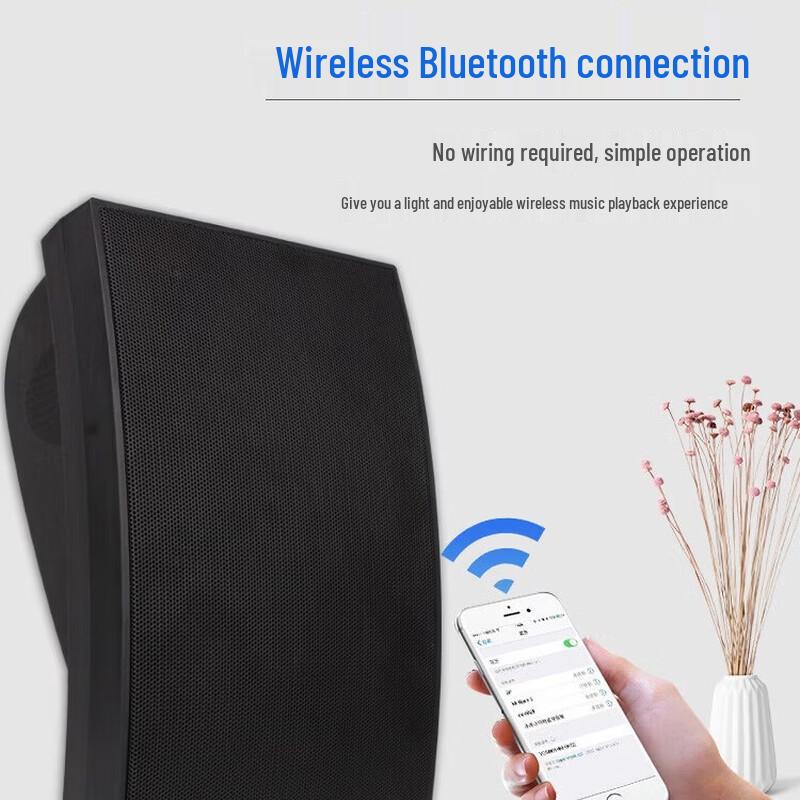 SAST YY-U3 Wireless Bluetooth Wall & Ceiling Speaker System CN Plug (adapter Included) (CN Version)