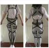Attack On Titan Mikasa, Eren, Levi Full Body Leather Straps Gear - Survey Corps