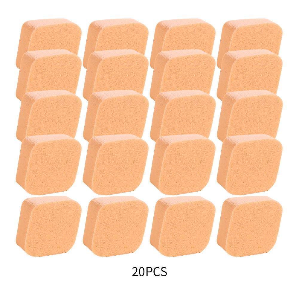 

Портативная губка для влажного и сухого макияжа, губка для макияжа 20 шт. подходит для всех типов кожи, необходима для ежедневного использования и путешествий