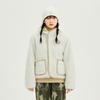 Women'S) Fleece Zip-Up (Ivory)