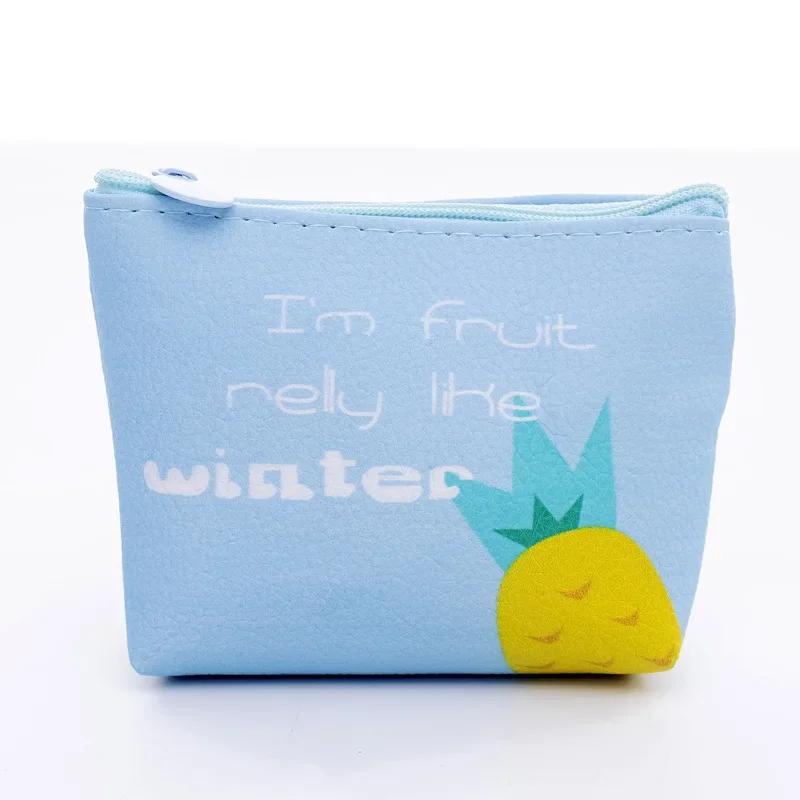 New Fashion Womens Lady Kid Coin Wallet Lady Small Mini Coin Pouch Zipper Money Key Earphone Line Mini Coin Purse Card Holder