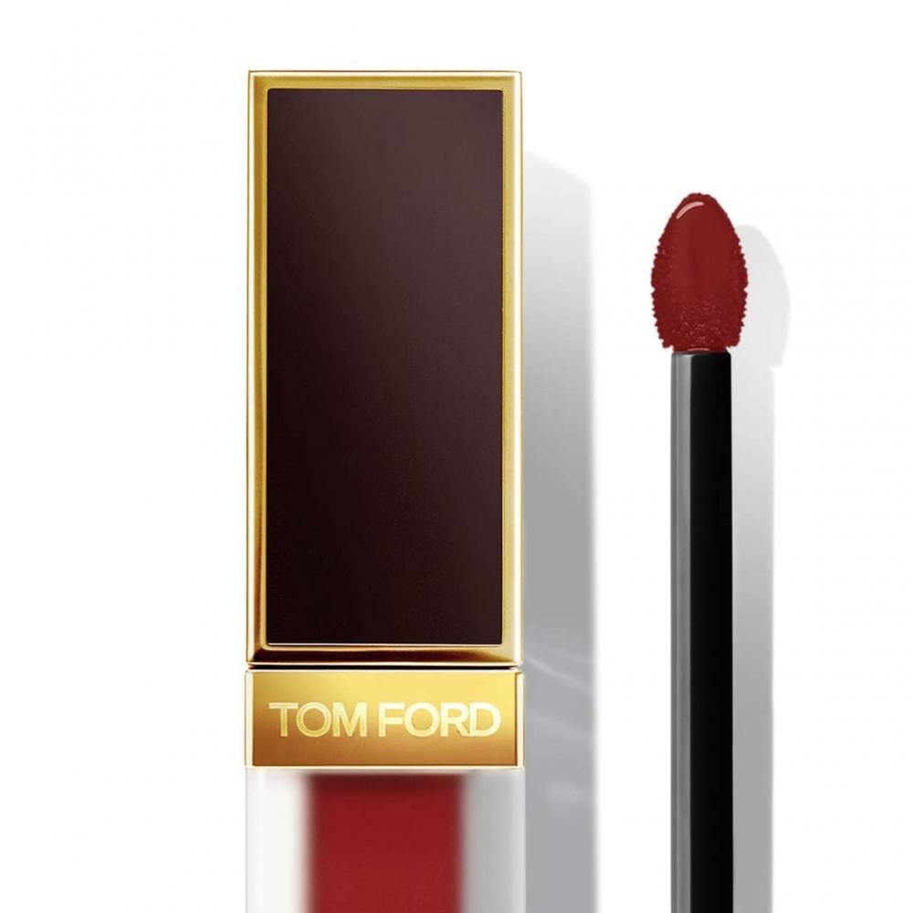 Tom Ford Liquid Lipstick Luxe Matte For Long Wear 0.20 Oz Scarlet Stiletto Burgundy Red
