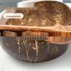 Eco-Friendly Coconut Shell Bowl for Desserts and Snacks