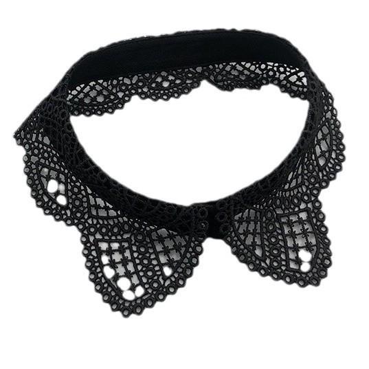 Hollowed-out cat ear shape fake collar, cute fake collar, matching sweater skirt clothing accessories