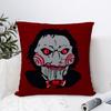 Horror Thriller Movie S-Saw X Pillow Case Plush Fabric Soft Pillowcase Double Side Print Sofa Cushion Cover Throw Pillow Cover