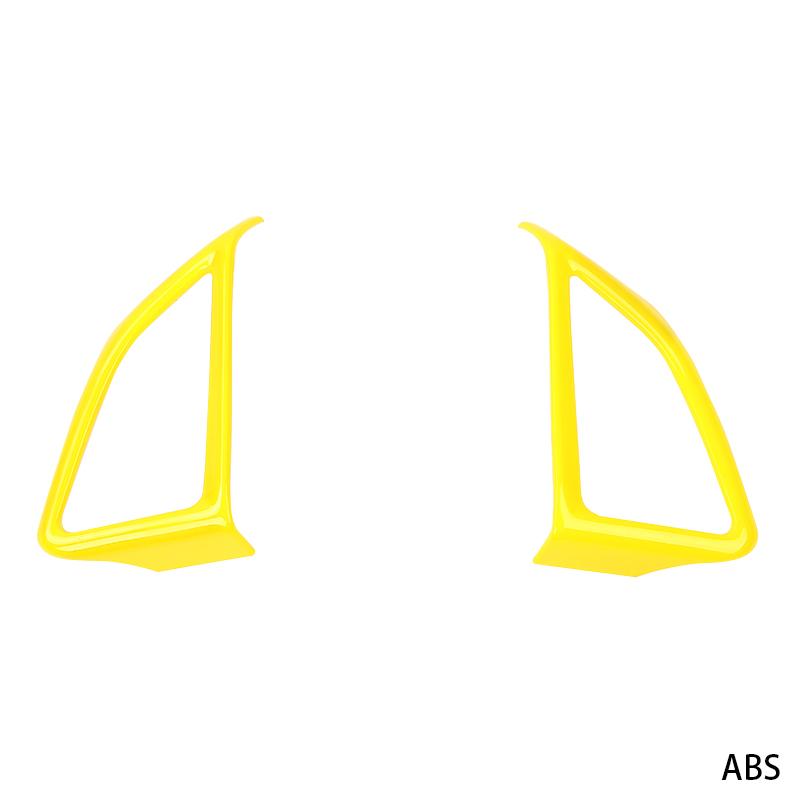 SHINEKA Interior Mouldings For Chevrolet Camaro 2017 Up Car Steering Wheel Decoration Cover Trim Sticker Accessories Car