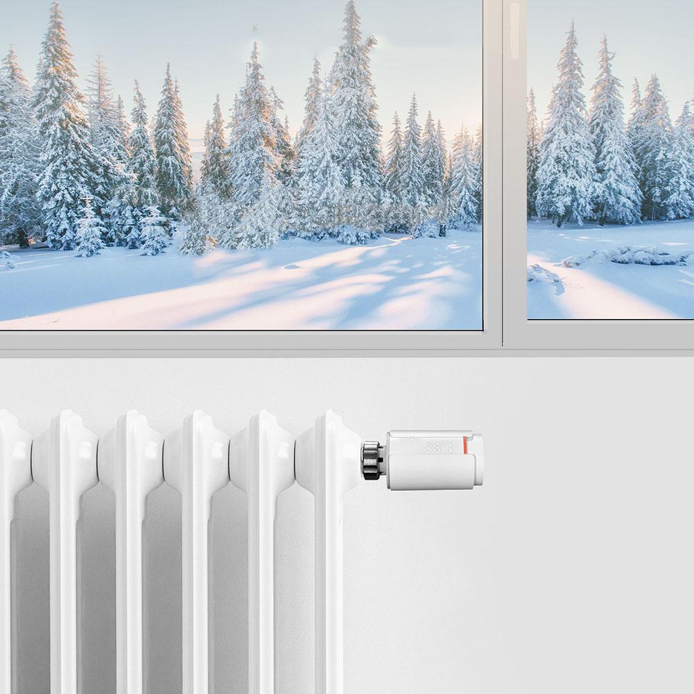 ZigBee Thermostatic Radiator Valve Supports App Remote Control Temperature Controller Radiator Actuator Valve