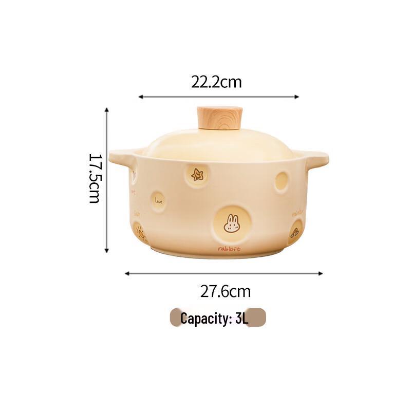 ZMR High-Temperature Ceramic Stew Pot