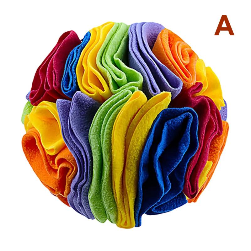 Interactive Dog Toys Snuffle Ball For Dogs Encourage Natural Foraging Skills, Snuffle Ball Dog Puzzle Toys Treat Ball For Large