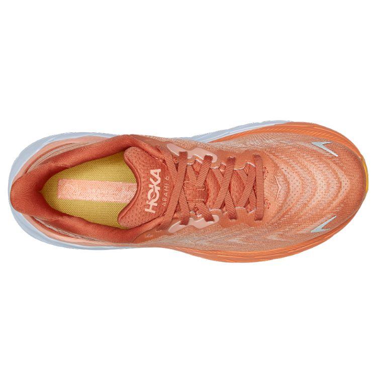 HOKA  Arahi 6 Sun Baked Women Sneakers Orange Shell-Coral 1123195-SBSCR