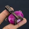 Ruby Pendant Gemstone Jewelry, 999 Copper Wire Wrapped Handmade Pendant, Latest Design Jewelry