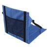 Stadium Seat with Storage Bag Oxford Cloth Blue Comfortable Folding Bleacher Seat for Garden Camping Sporting Events