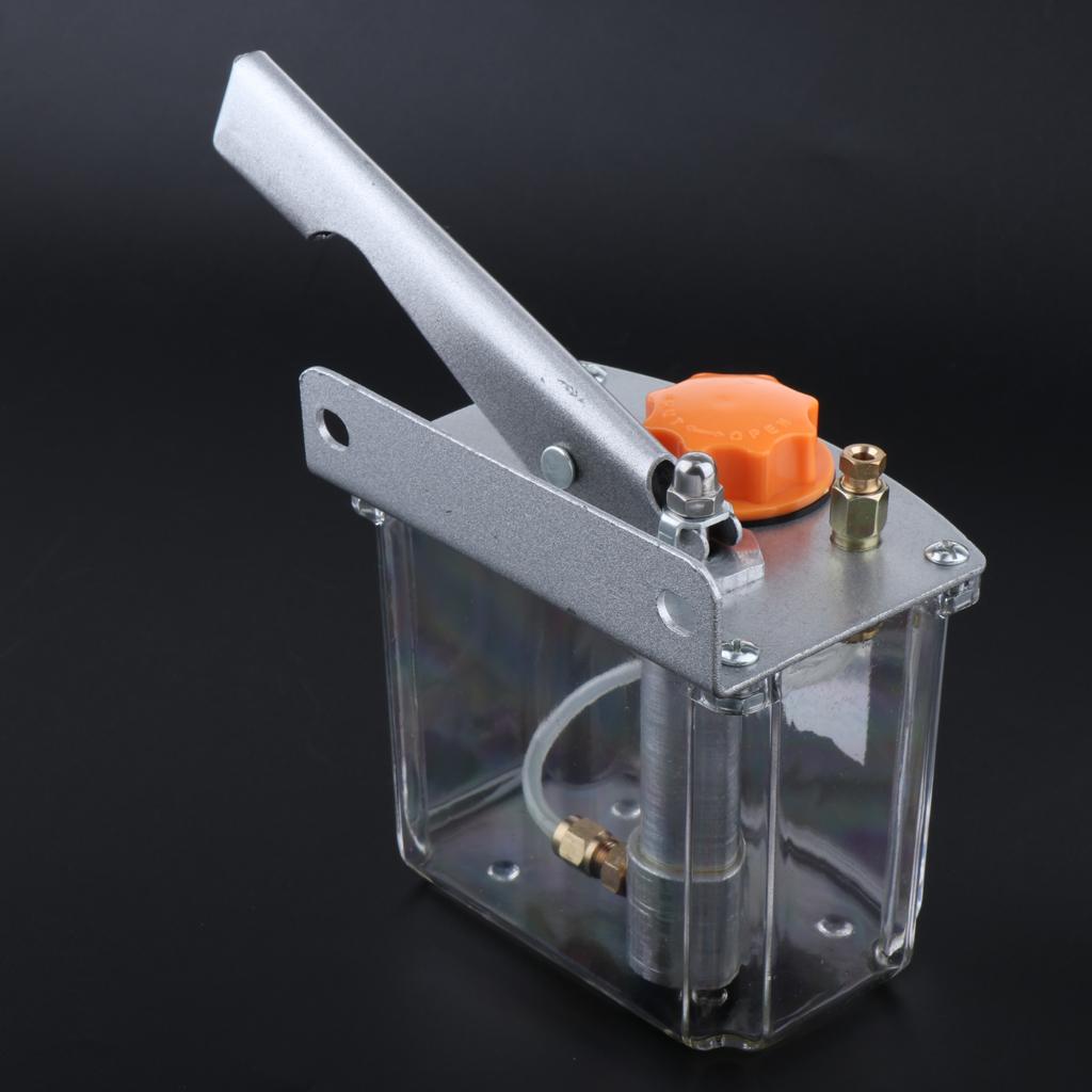 Aluminum CNC Manual Oil Hand Pump with Grease Filter Lubrication Accessory for Engraving Carving Machine