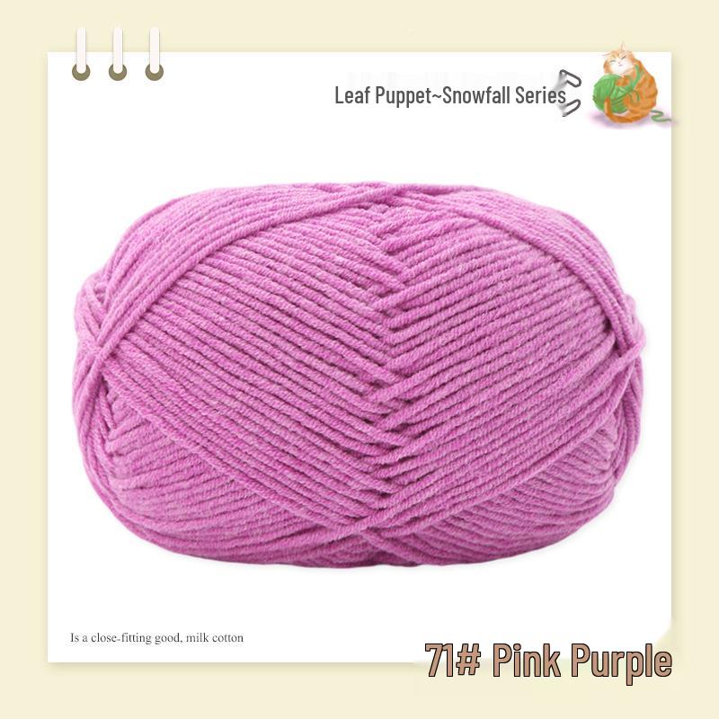 Yao Ou Handmade Crochet Flower Bouquet DIY Kit with 4-ply Combed Cotton Yarn
