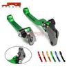 Aluminum CNC Off-Road Motorcycle Clutch Brake Levers KLX450R Blue Handle