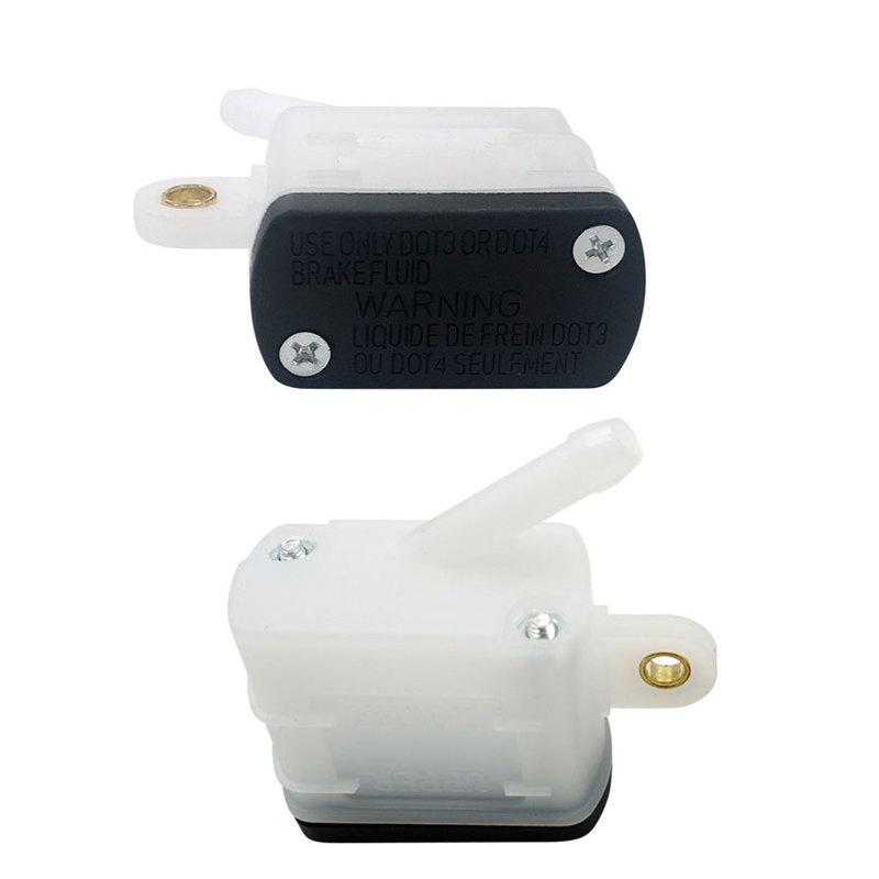 Universal Motorcycle Foot Rear Brake Master Cylinder Tank Oil Cup Fluid Bottle Reservoir For Buggy Quad ATV ATVS