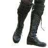 New European and American Retro Lace-up Motorcycle Boots Plus Size Men's Locomotive Boots