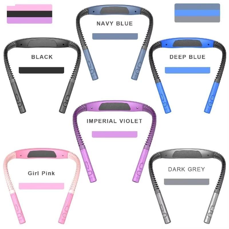 LED Neck Reading Lights Rechargeable Flexible Reading Lamps Bendable Adjustable Portable Hanging Book Light For Camping Lighting