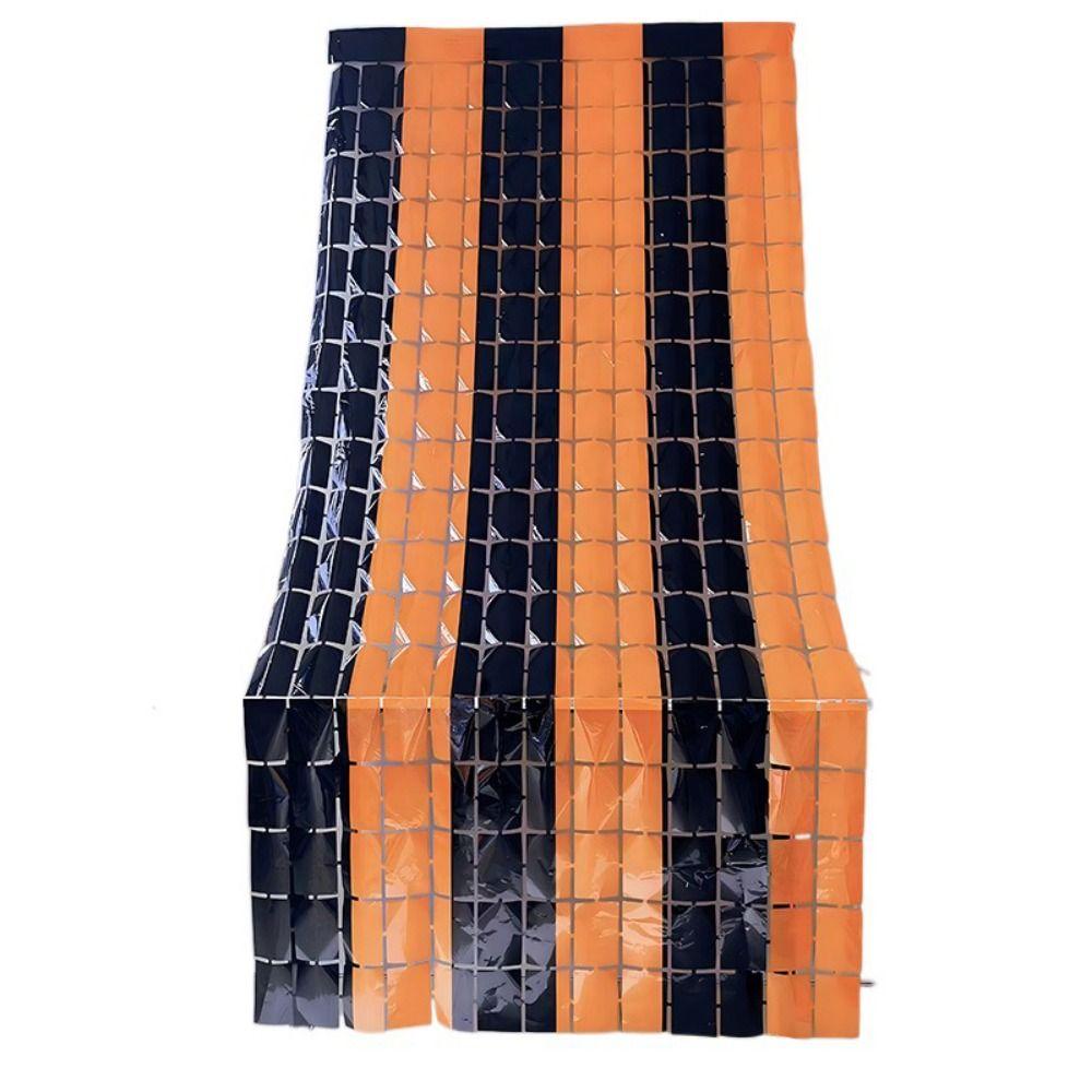 Hanging Halloween Party Backdrop Easy To Install Streamers Curtains  Outdoor