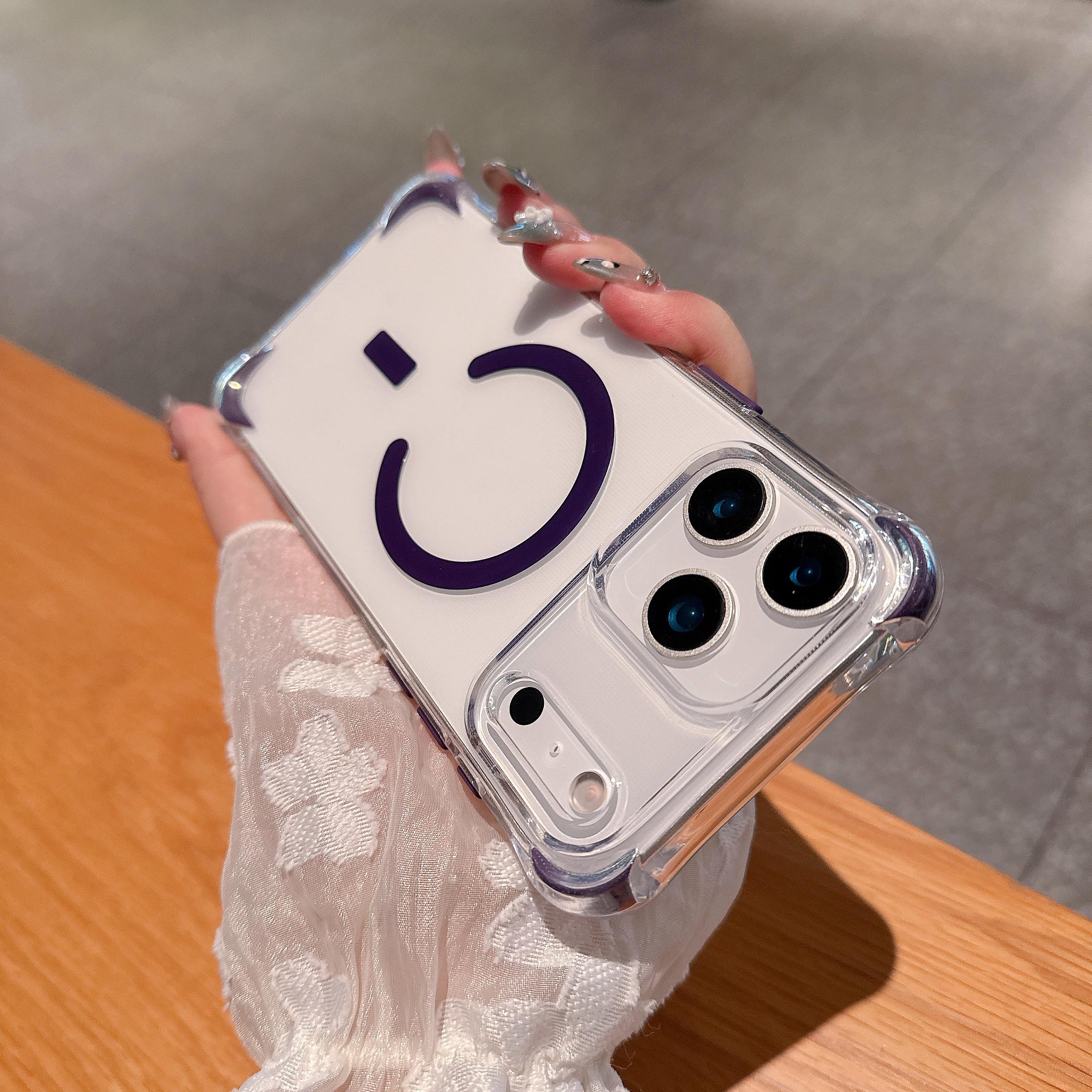 

Luxury Shockproof Bumper Armor Case for iPhone 17 Air 16 15 14 Plus 13 12 Pro Max For Magsafe Manetic Clear Soft Silicone Cover iPhone 15 Pro Max чорний