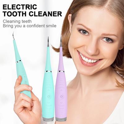 Limpiador dental eléctrico portátil, raspador sónico, eliminador de sarro y manchas de cálculo dental para adultos, herramienta para blanquear los dientes.