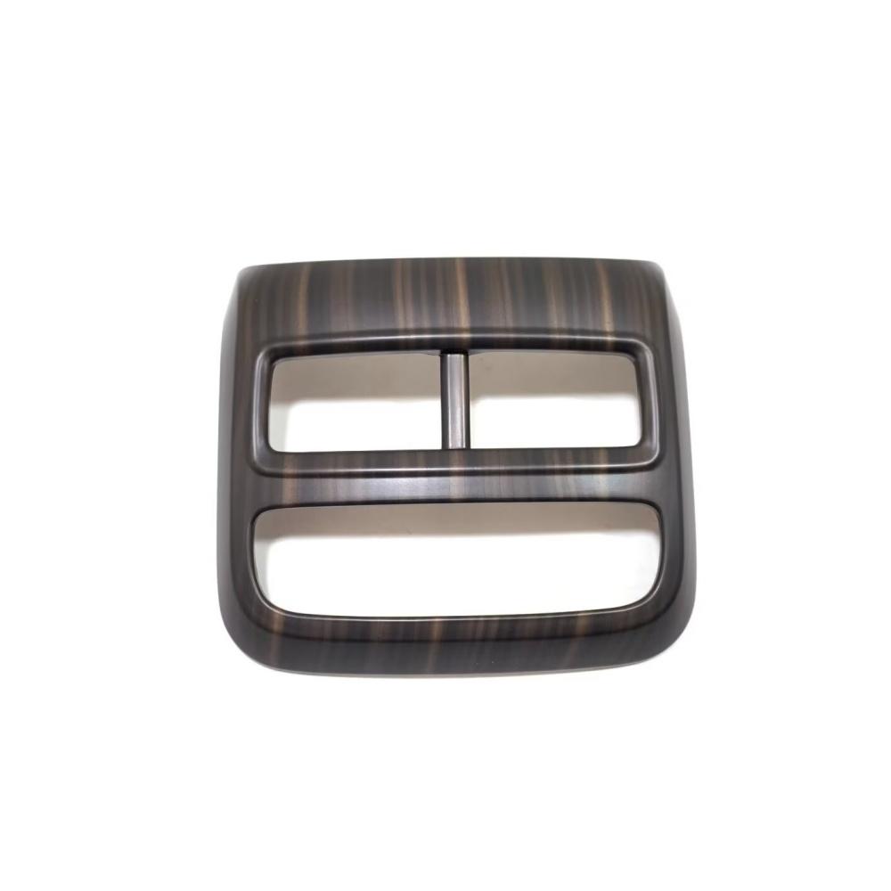 ABS Carbon Fiber Rear Seat Air Condition Outlet Cover Anti Kick Frame Trim Decoration Accessories For BYD Seal EV 2022 2023 2024