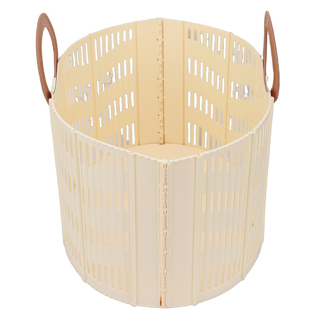 Foldable Laundry Basket Large Capacity Storage Hamper with Handle for Bathroom Bedroom Closet