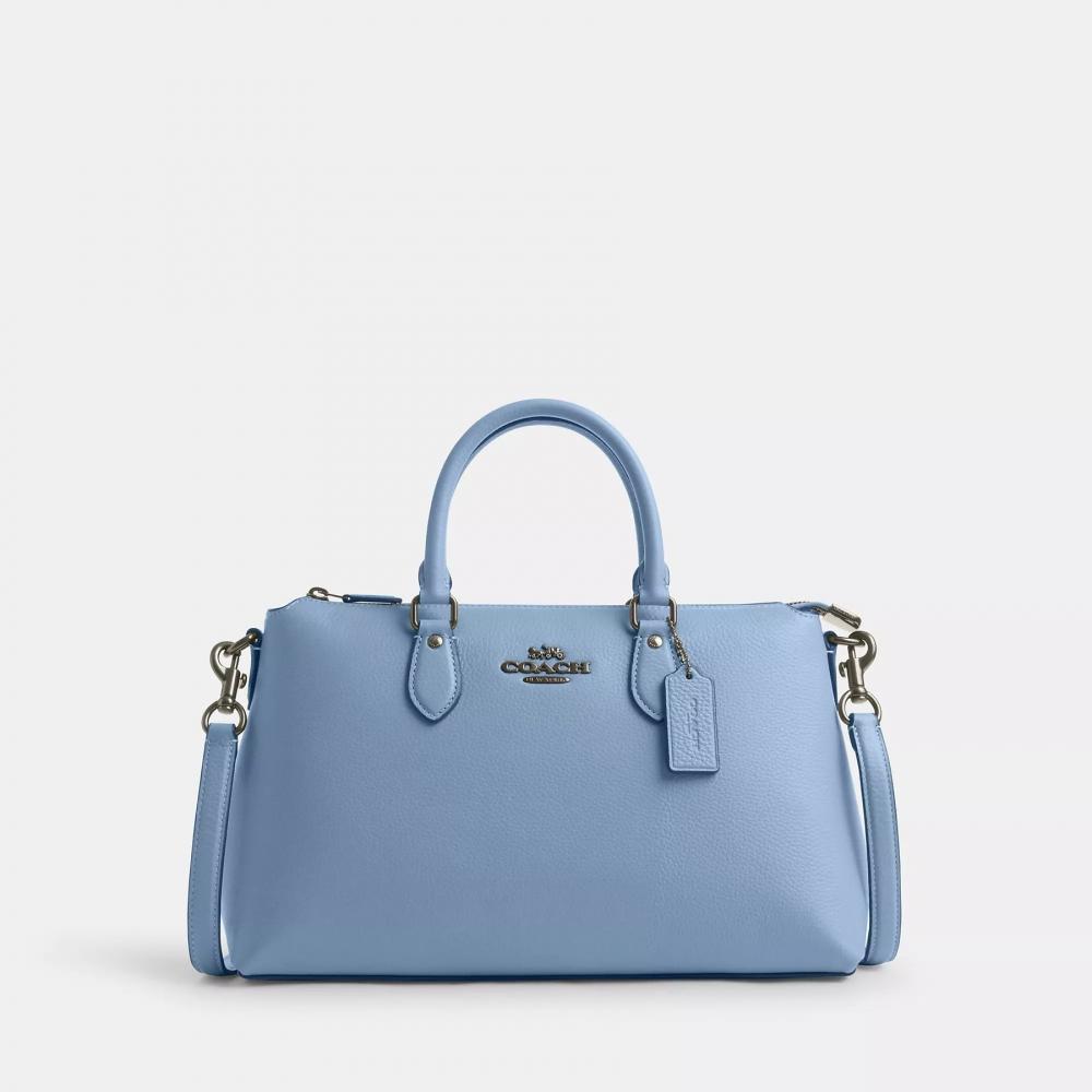 Coach Georgia Satchel Dark Stone