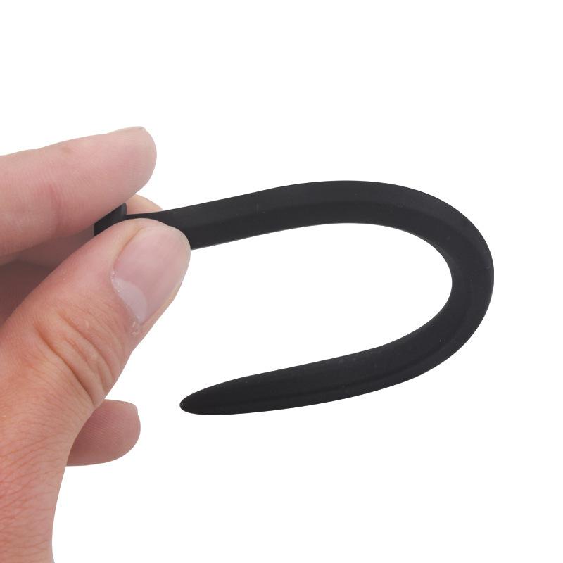 6 Size Penis Plug Silicone Urethra Catheter Soft Male Masturbator Tube Urethral Stretcher Urethral Sound Dilator Adult Sex Toys
