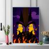 The Simpsons 100% Round Full Drill 5D DIY Diamond Painting Embroidery Cross Stitch Rhinestone Décor