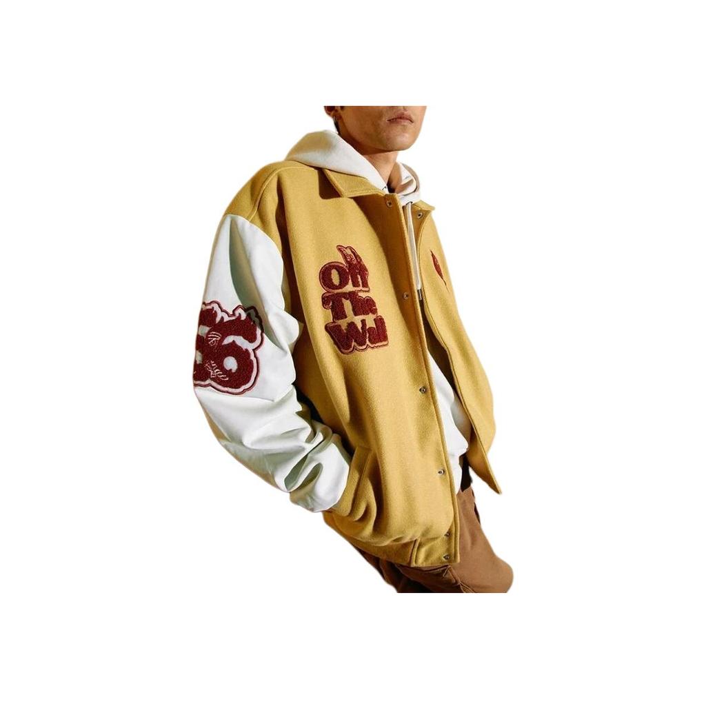 New Vans Baseball Jacket Unisex Tan VN000GP55QJ