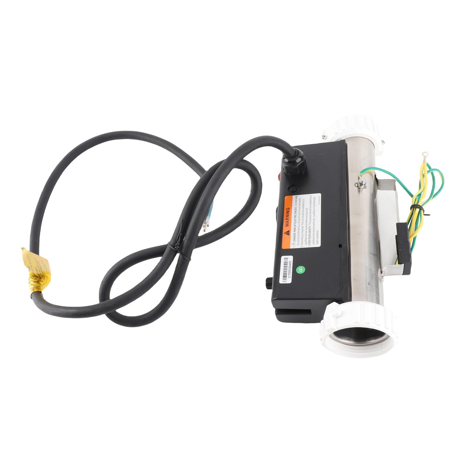 

Pool Heater Electric Hot Tub Heater Water Thermostat with Temperature Control Self Heating for Spa Bathtub Swimming Type 2