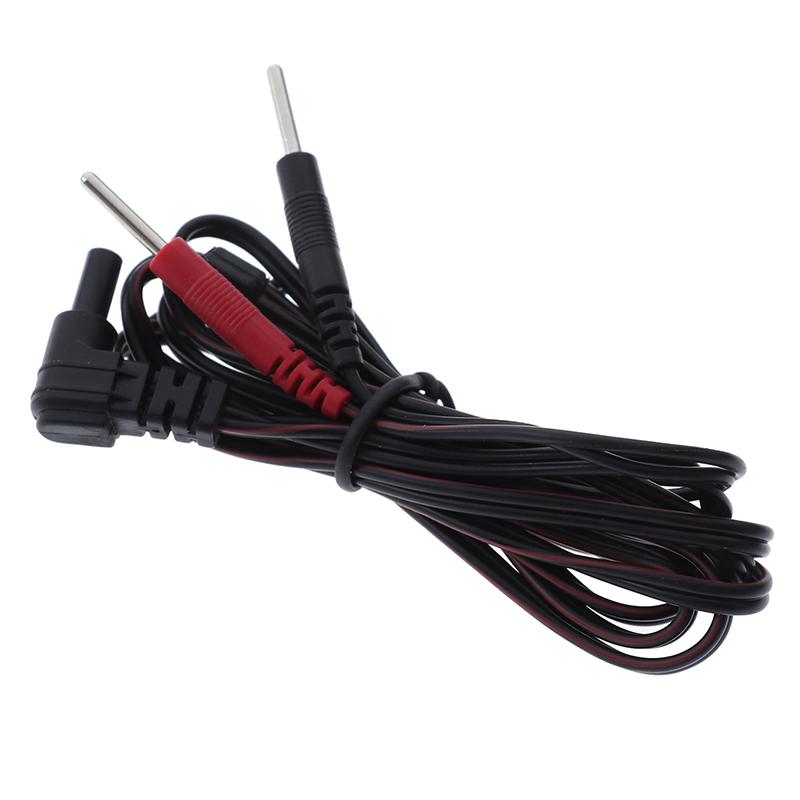 Replacement Electrode Lead Wires Standard Pin Connection Cables 2Mm For Massage