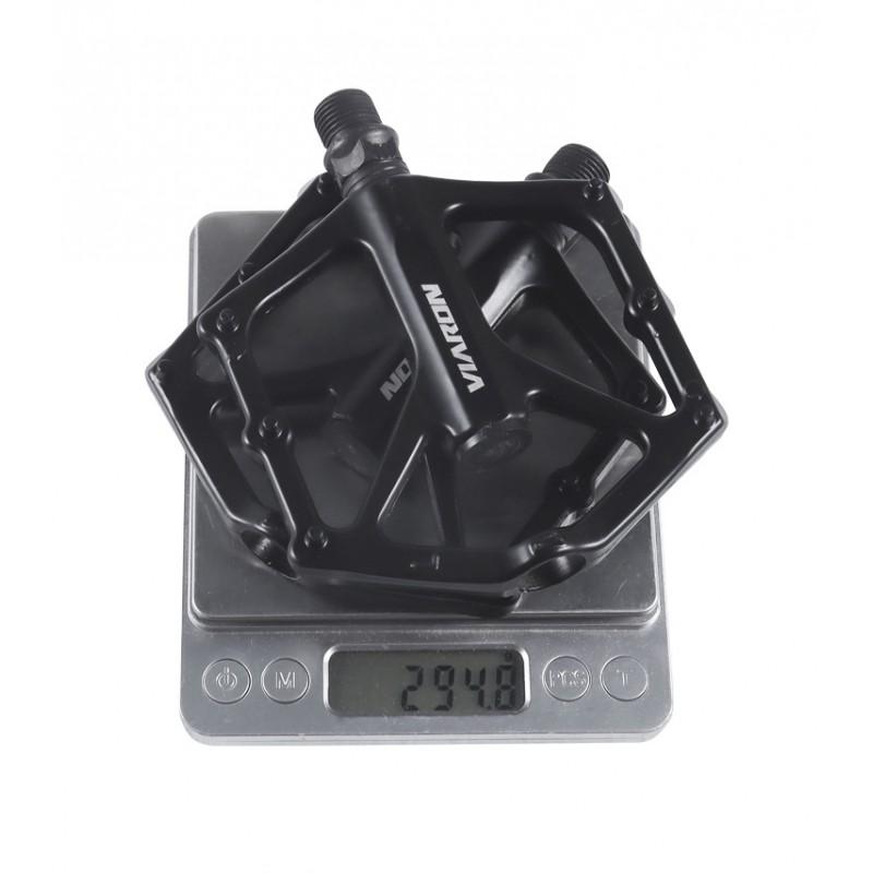 Aluminum Alloy Bicycle Pedals With Dual-Sided Anti-Slip Pins Wide Platform Sealed Bearing Universal Fit PD347-VIARON