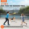 Pool Fence 4 X 48 FT Removable Pool Fences for Inground Pools Outdoor