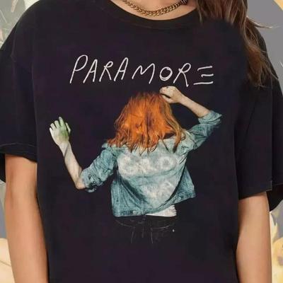 Paramore Doodle ArT T Shirt Tour Vintage Album Lyric